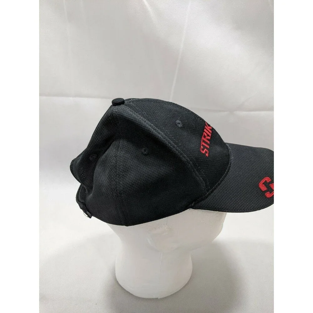 Striker Ice Logo Ball Cap fishing hat black